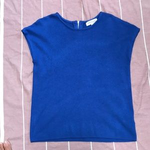 Royal blue philosophy top very chic